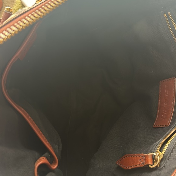 Burberry Brown Plaid Women's Bag - Picture 13 of 14